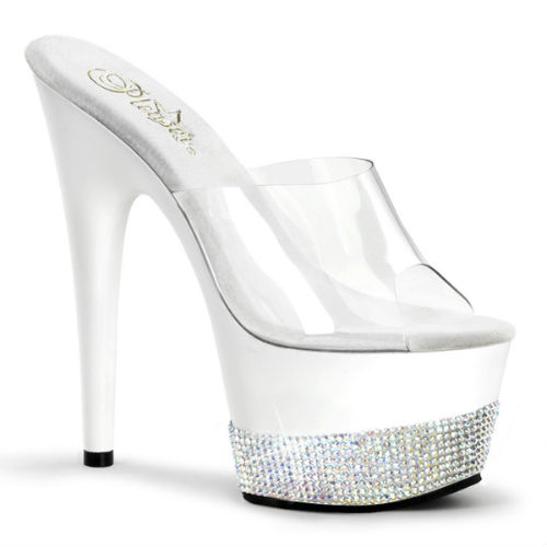 Adore 701 Drag Platform Clear/White 