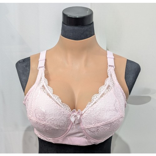 Pale Pink Padded/Pocket Bra