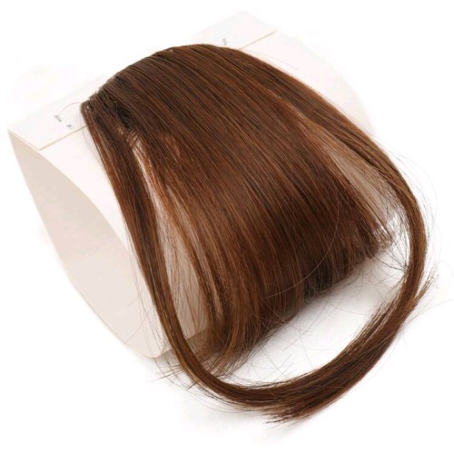 Clip in Fringe/Bangs - Coffee Brown