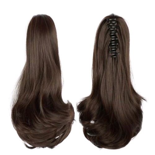 Clip in Ponytail - Brown