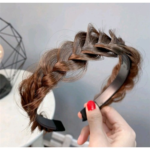 Light Brown Braid Headband
