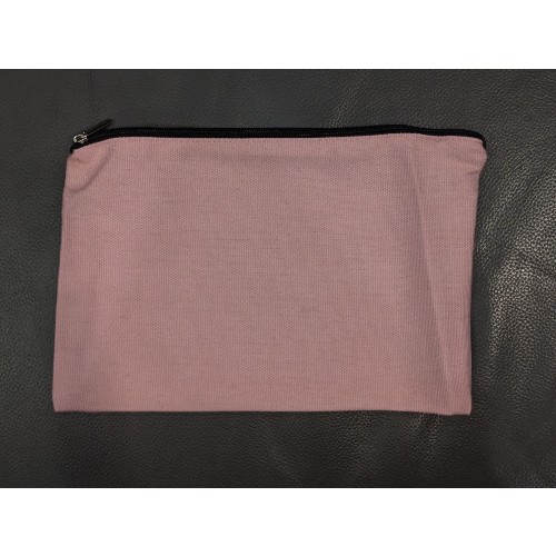 Multi Use Pink Zippered Pouch