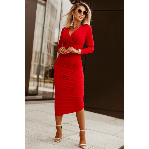 Joanna Sleeved Bodycon Dress