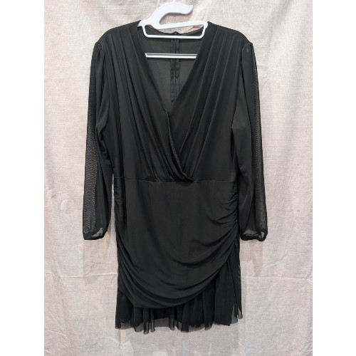 Black Flouncy Dress