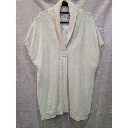 Jump Knit Top, Cream