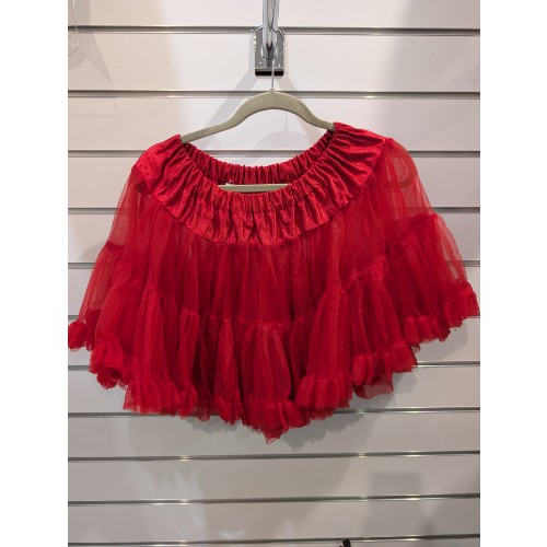 Red Tutu Petticoat