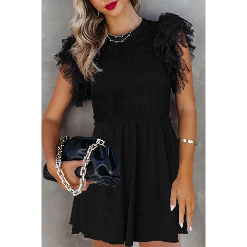 Misty Mini Dress Black