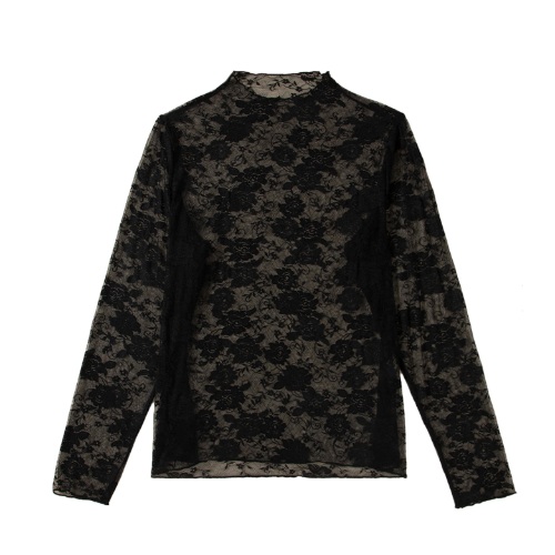 Sasha Black Lace Top